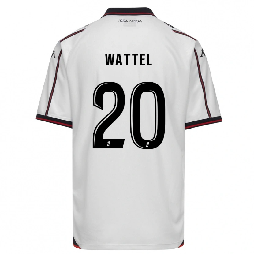 Danxen Mujer Camiseta Sami Wattel #20 Negro Blanco 2ª Equipación 2026/27 La Camisa