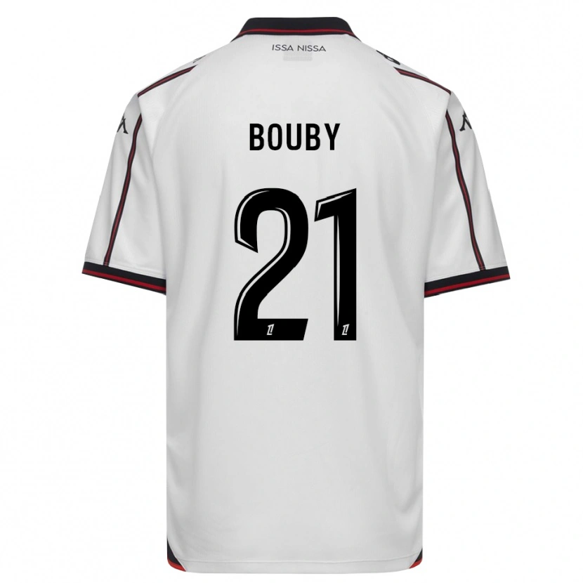 Danxen Mujer Camiseta Coline Bouby #21 Negro Blanco 2ª Equipación 2026/27 La Camisa
