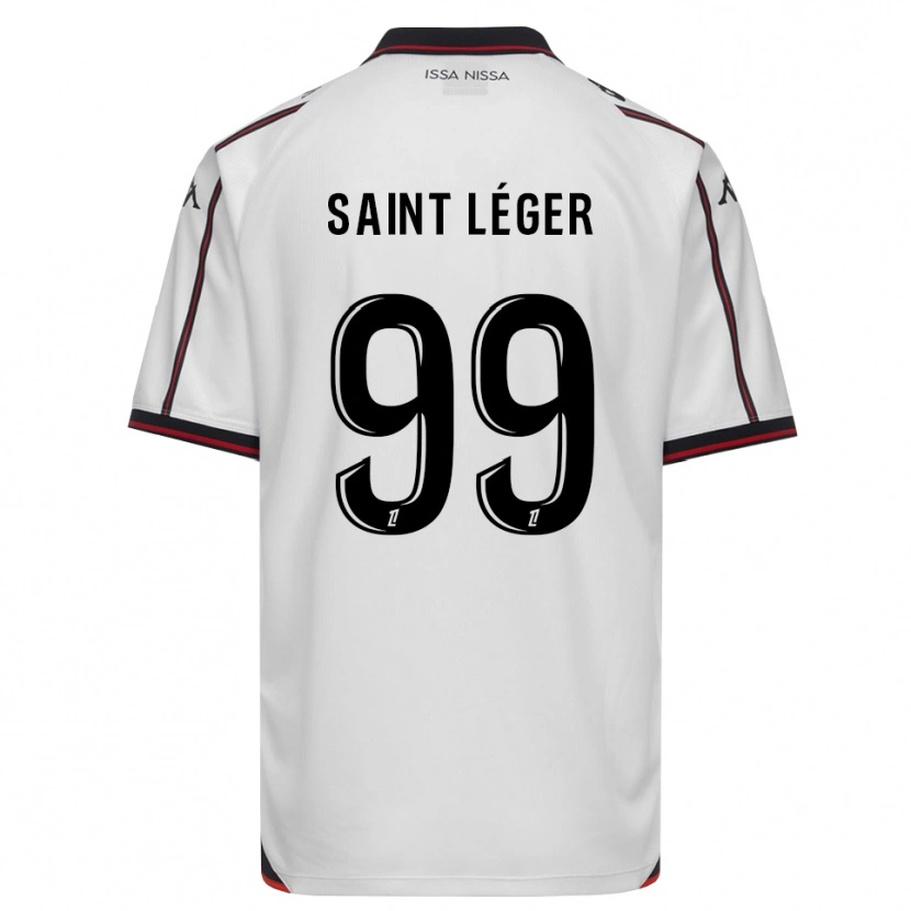 Danxen Mujer Camiseta Maureen Saint Léger #99 Negro Blanco 2ª Equipación 2026/27 La Camisa
