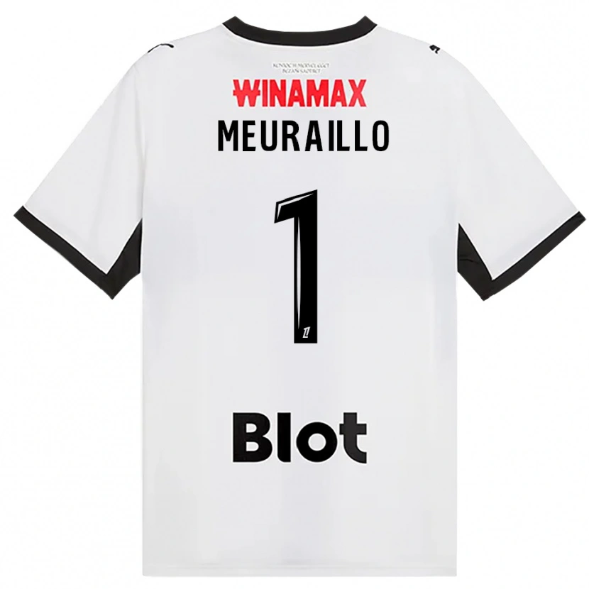 Danxen Mujer Camiseta Thâo Mouapa Mwa Meuraillo #1 Negro Blanco Rojo 2ª Equipación 2026/27 La Camisa