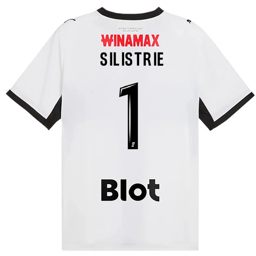 Danxen Mujer Camiseta Mathys Silistrie #1 Negro Blanco Rojo 2ª Equipación 2026/27 La Camisa