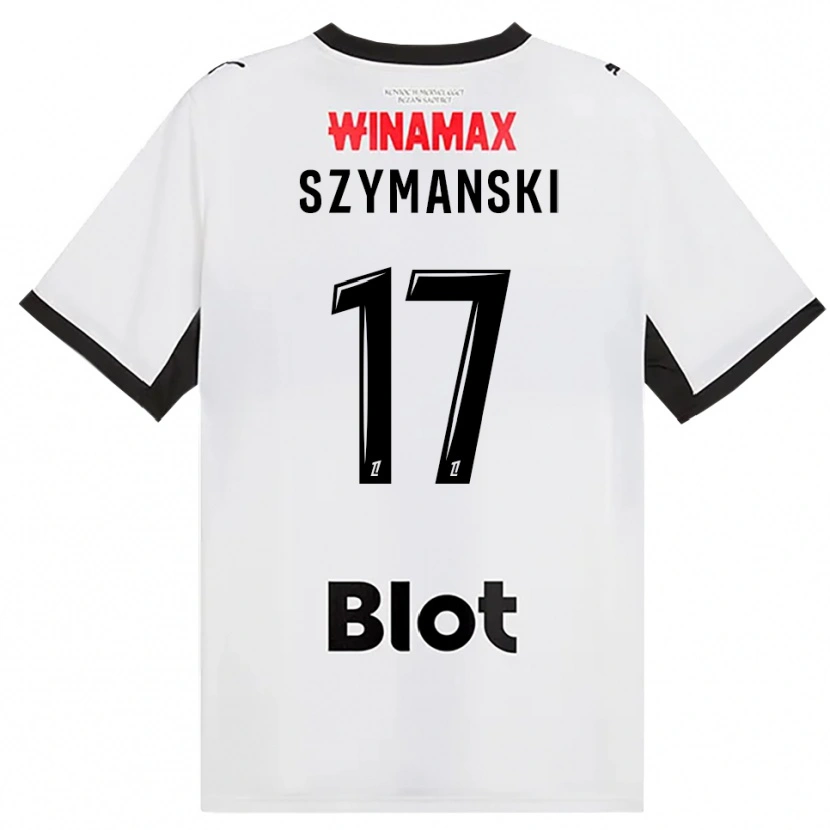 Danxen Mujer Camiseta Sebastian Szymanski #17 Negro Blanco Rojo 2ª Equipación 2026/27 La Camisa