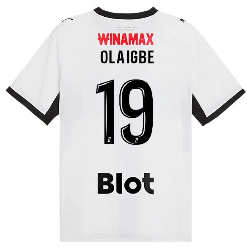 Danxen Mujer Camiseta Kazeem Olaigbe #19 Negro Blanco Rojo 2ª Equipación 2026/27 La Camisa
