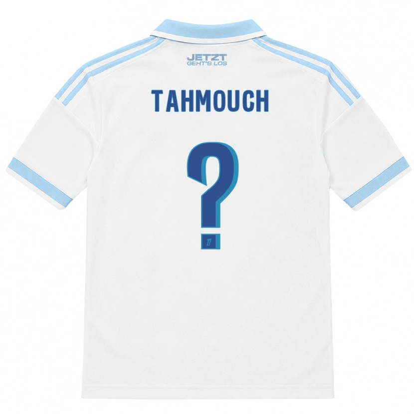 Danxen Mujer Camiseta Mathieu Tahmouch #0 Azul Cielo Claro Blanco Rojo 2ª Equipación 2026/27 La Camisa