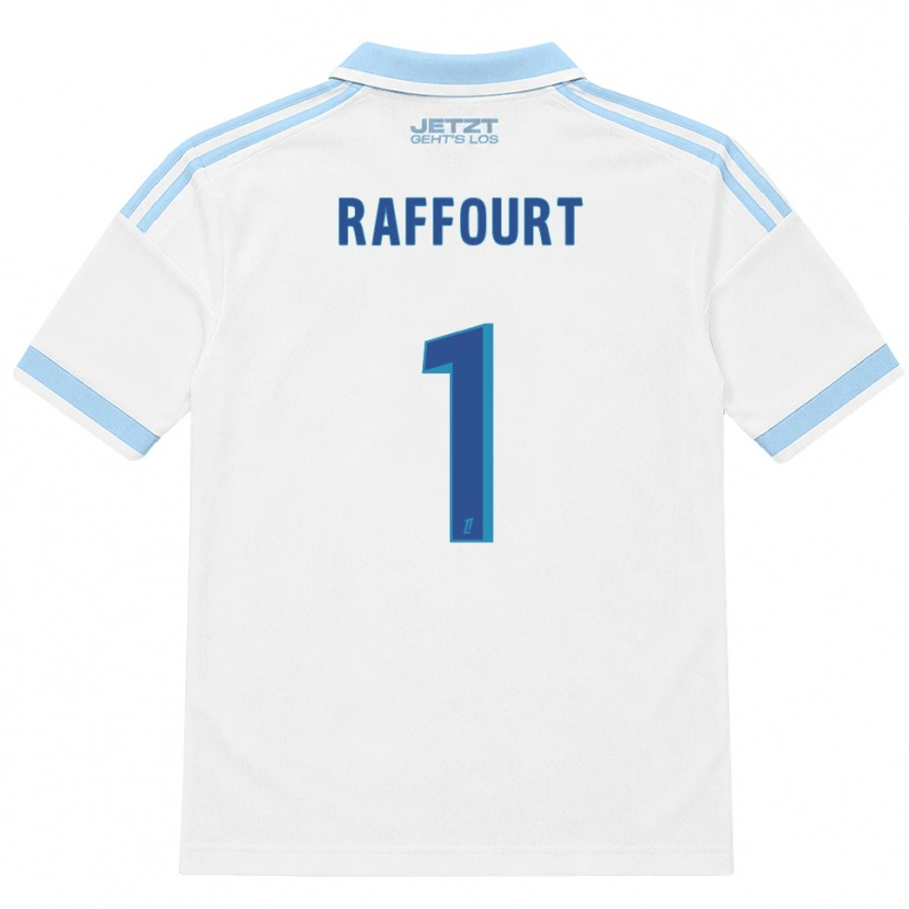 Danxen Mujer Camiseta Timéo Raffourt #1 Azul Cielo Claro Blanco Rojo 2ª Equipación 2026/27 La Camisa
