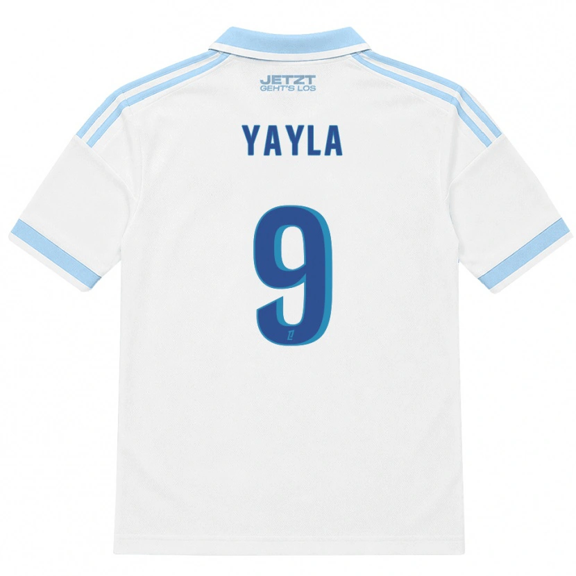 Danxen Mujer Camiseta Ahmet Yayla #9 Azul Cielo Claro Blanco Rojo 2ª Equipación 2026/27 La Camisa