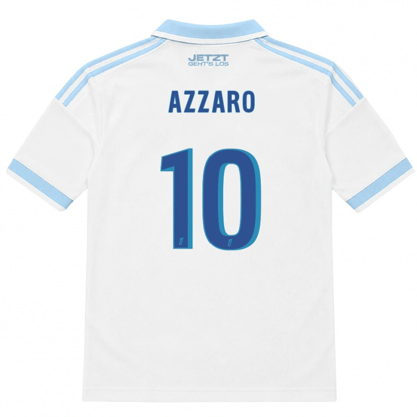 Danxen Mujer Camiseta Lorena Azzaro #10 Azul Cielo Claro Blanco Rojo 2ª Equipación 2026/27 La Camisa