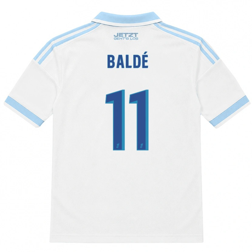 Danxen Mujer Camiseta Fatoumata Baldé #11 Azul Cielo Claro Blanco Rojo 2ª Equipación 2026/27 La Camisa