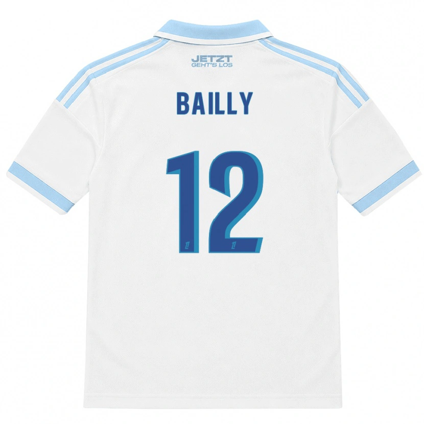 Danxen Mujer Camiseta Melvine Bailly #12 Azul Cielo Claro Blanco Rojo 2ª Equipación 2026/27 La Camisa