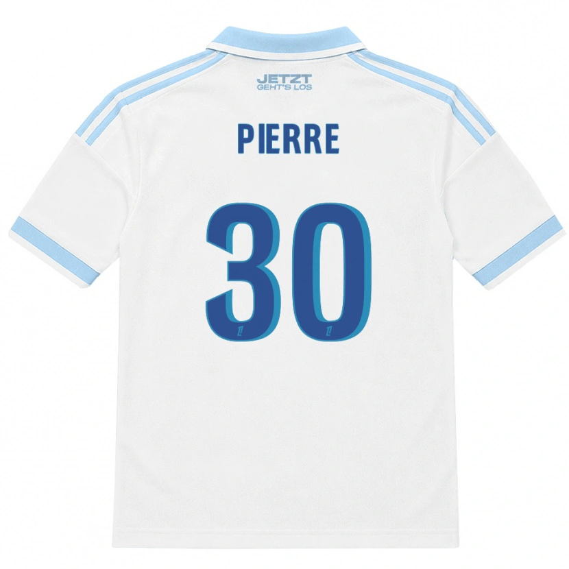 Danxen Mujer Camiseta Alexandre Pierre #30 Azul Cielo Claro Blanco Rojo 2ª Equipación 2026/27 La Camisa