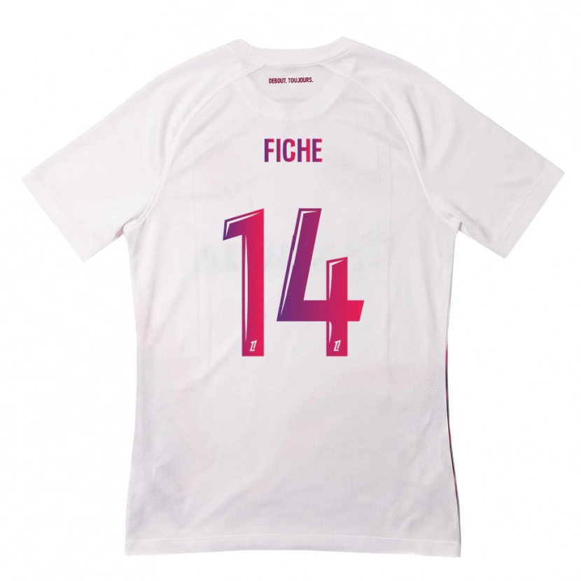 Danxen Mujer Camiseta Anis Fiche #14 Blanco Rosa Morado 2ª Equipación 2026/27 La Camisa