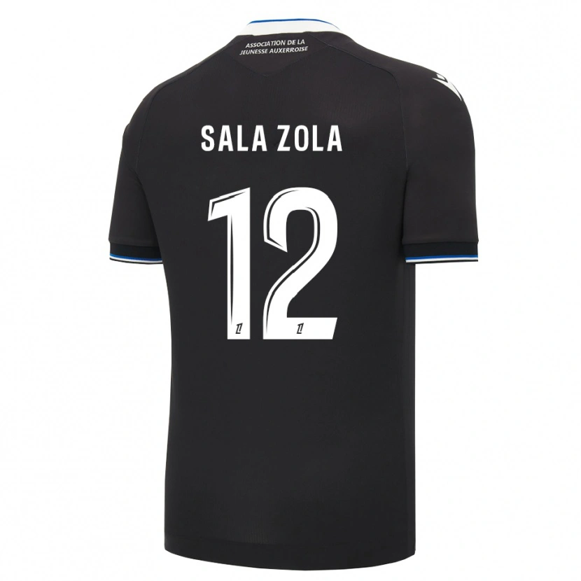 Danxen Mujer Camiseta Benaja Sala Zola #12 Negro Azul Blanco 2ª Equipación 2026/27 La Camisa