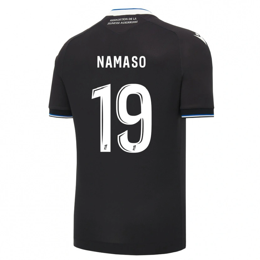 Danxen Mujer Camiseta Danny Namaso #19 Negro Azul Blanco 2ª Equipación 2026/27 La Camisa