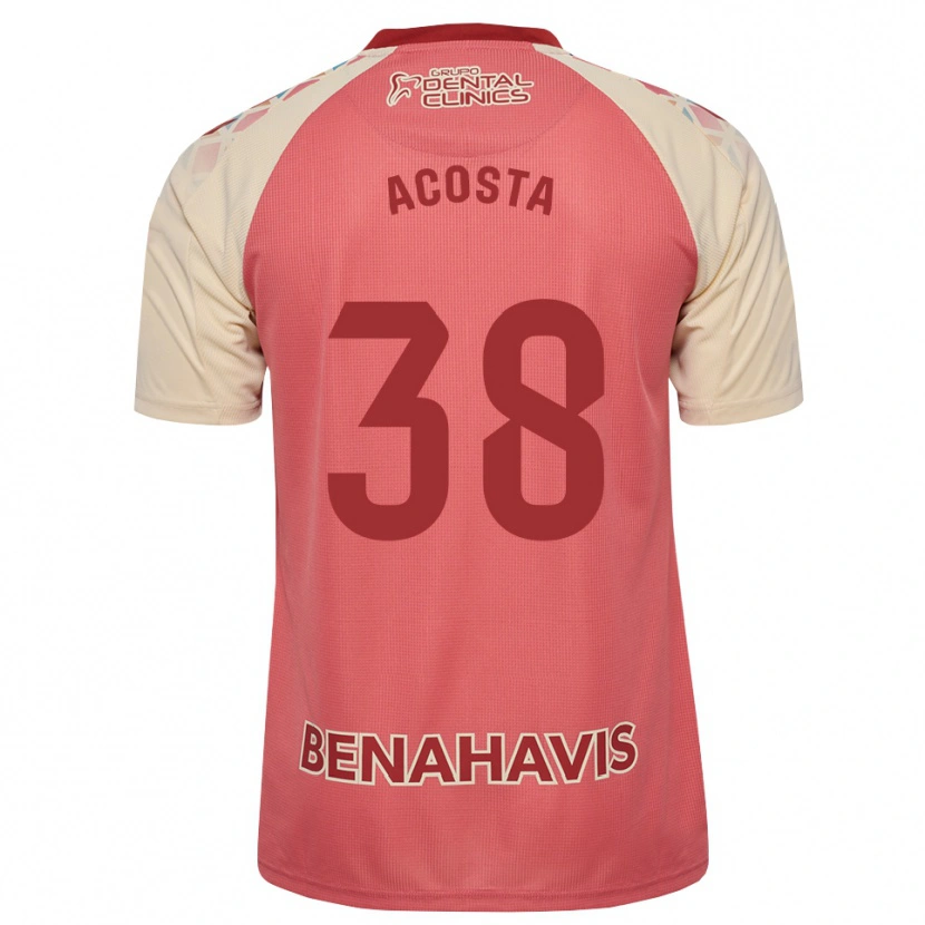Danxen Mujer Camiseta Judith Acosta #38 Rosa Claro Azul Rojo 2ª Equipación 2026/27 La Camisa