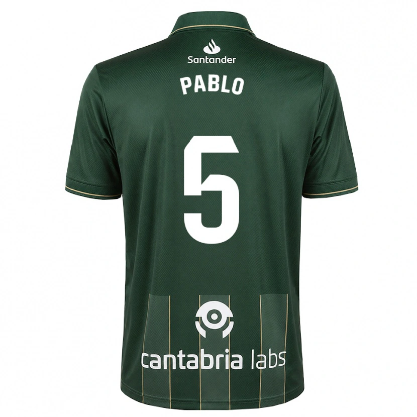 Danxen Mujer Camiseta Pablo Ramón #5 Gris Pizarra Oscuro Blanco 2ª Equipación 2026/27 La Camisa