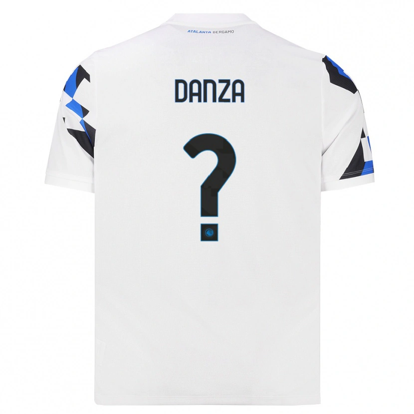 Danxen Mujer Camiseta Mirko Danza #0 Blanco Rojo Azul 2ª Equipación 2026/27 La Camisa
