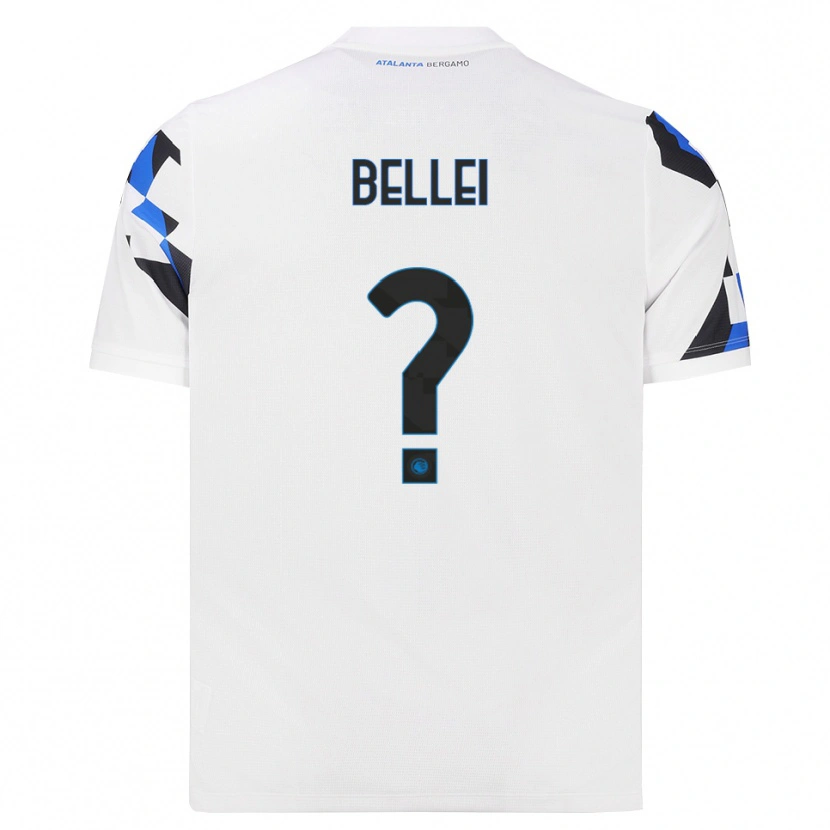 Danxen Mujer Camiseta Alberto Bellei #0 Blanco Rojo Azul 2ª Equipación 2026/27 La Camisa
