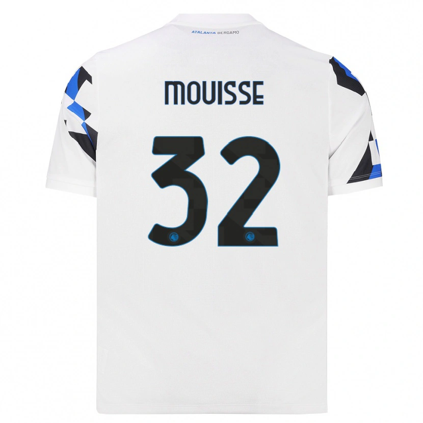 Danxen Mujer Camiseta Samir Mouisse #32 Blanco Rojo Azul 2ª Equipación 2026/27 La Camisa