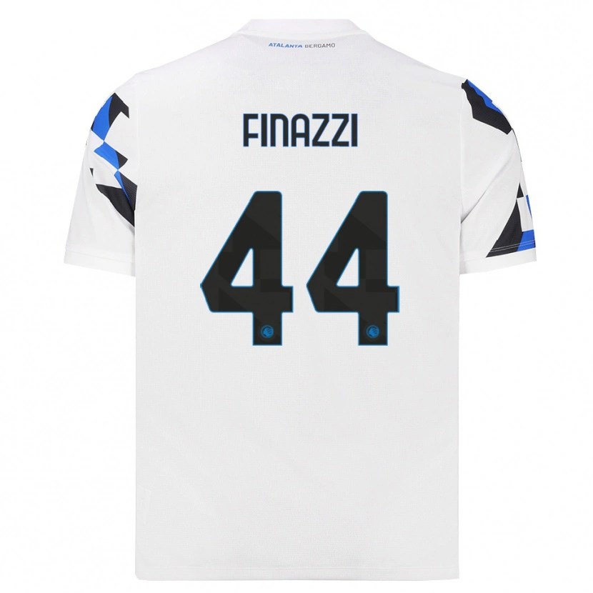 Danxen Mujer Camiseta Riccardo Finazzi #44 Blanco Rojo Azul 2ª Equipación 2026/27 La Camisa