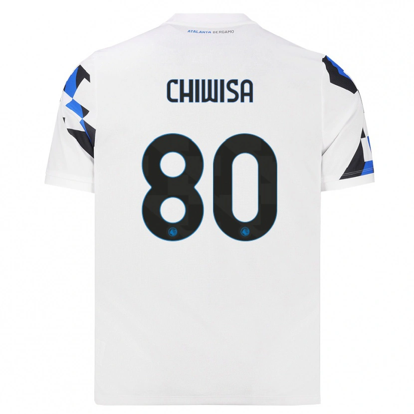 Danxen Mujer Camiseta Mannah Chiwisa #80 Blanco Rojo Azul 2ª Equipación 2026/27 La Camisa