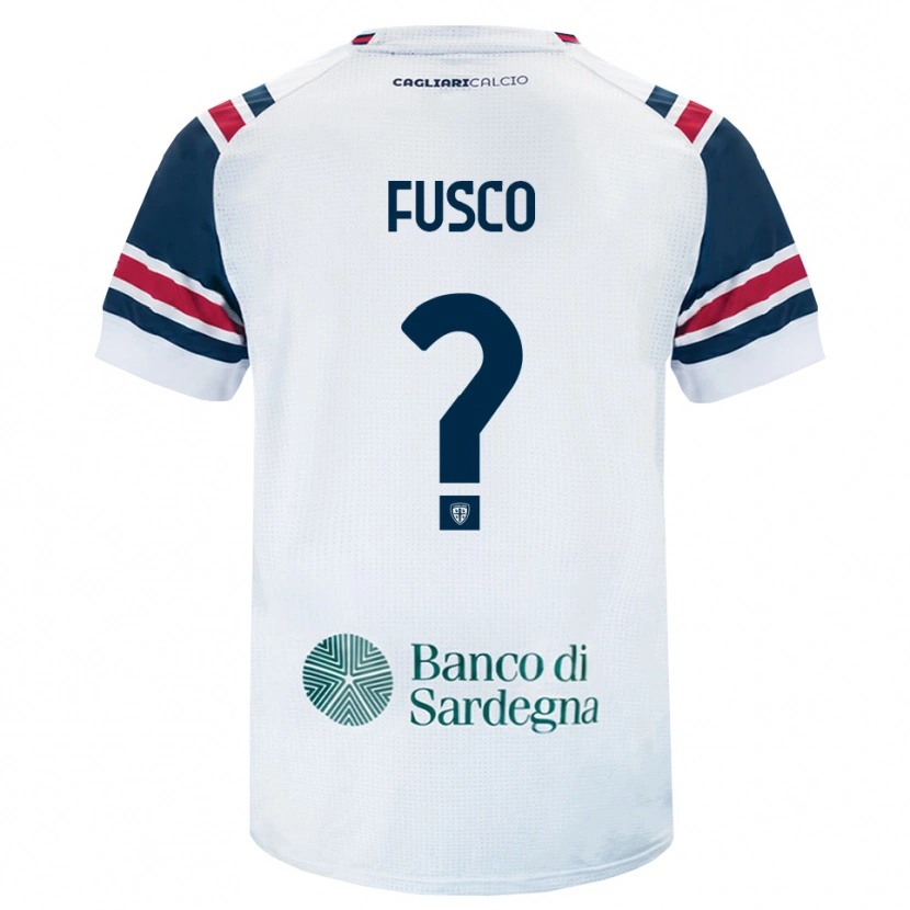 Danxen Mujer Camiseta Antonio Fusco #0 Blanco Rojo Verde 2ª Equipación 2026/27 La Camisa