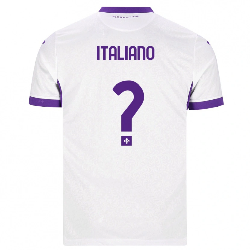 Danxen Mujer Camiseta Riccardo Italiano #0 Blanco Morado 2ª Equipación 2026/27 La Camisa