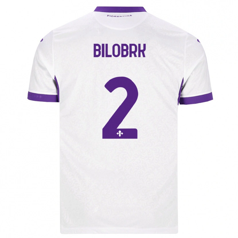 Danxen Mujer Camiseta Ante Bilobrk #2 Blanco Morado 2ª Equipación 2026/27 La Camisa