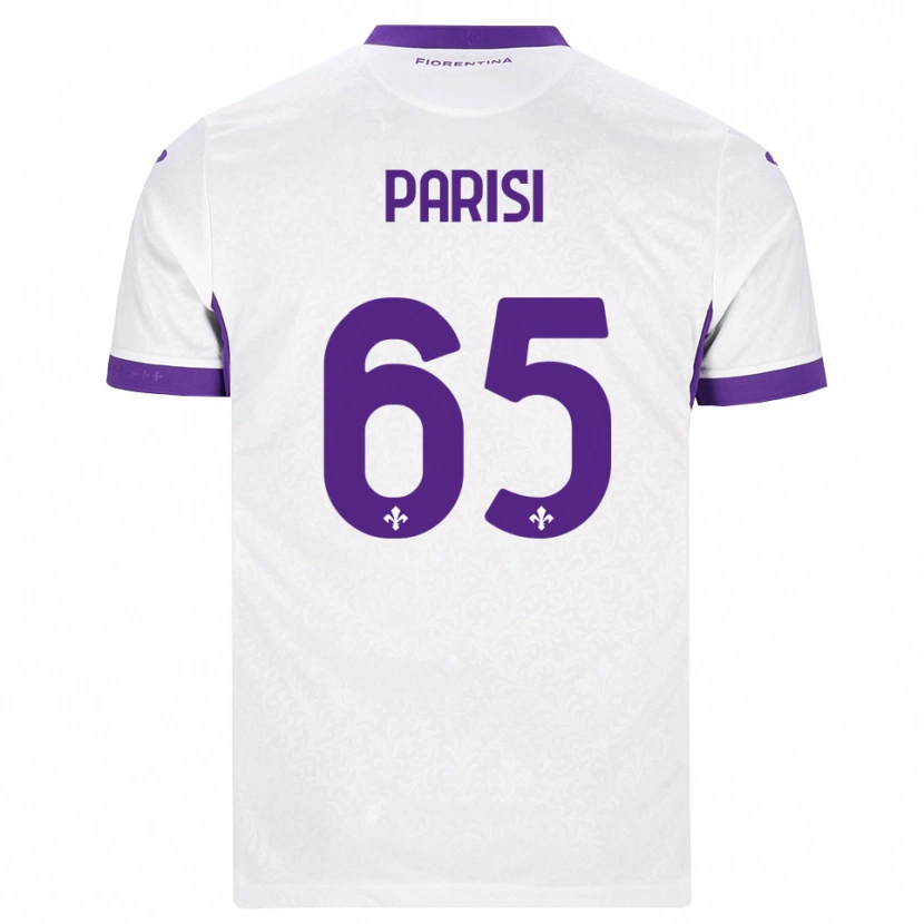 Danxen Mujer Camiseta Fabiano Parisi #65 Blanco Morado 2ª Equipación 2026/27 La Camisa