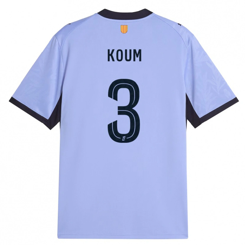 Danxen Mujer Camiseta Alexi Koum #3 Lavanda Negro Equipación Tercera 2026/27 La Camisa