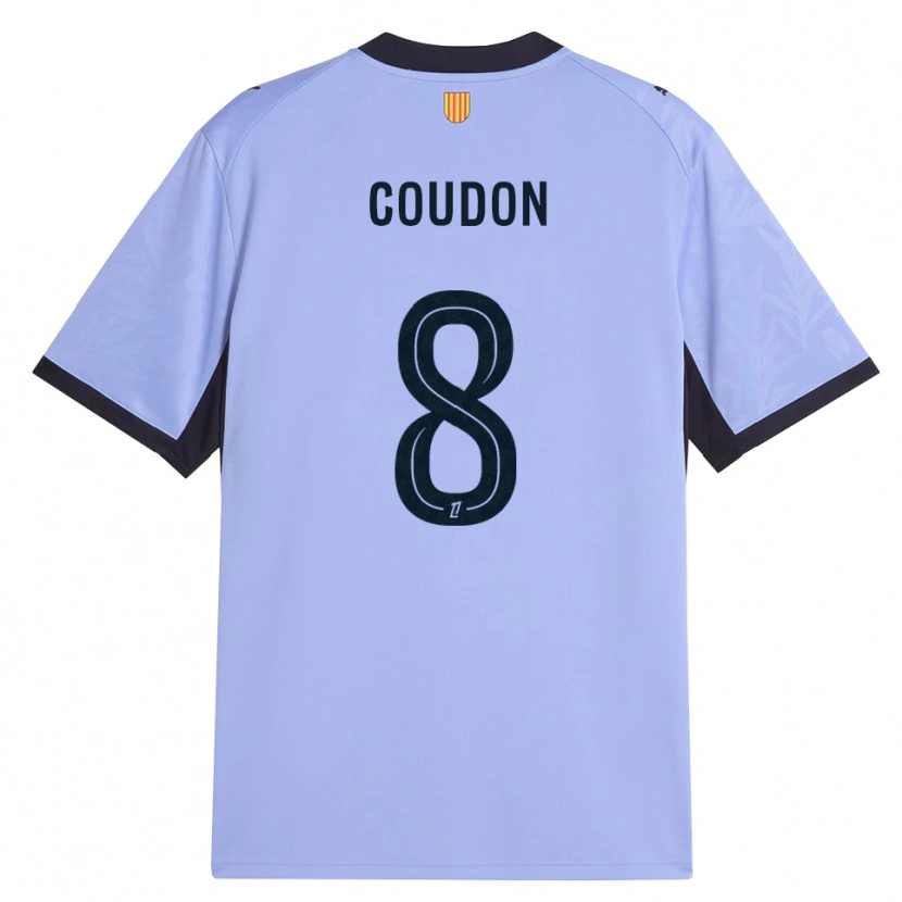 Danxen Mujer Camiseta Marine Coudon #8 Lavanda Negro Equipación Tercera 2026/27 La Camisa