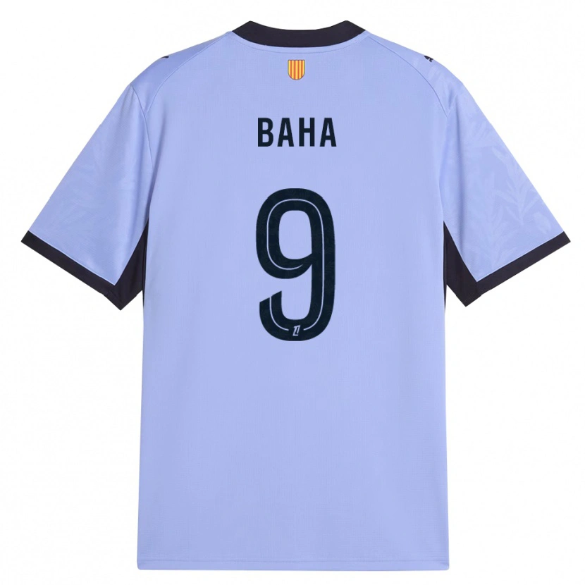 Danxen Mujer Camiseta Ziyad Baha #9 Lavanda Negro Equipación Tercera 2026/27 La Camisa