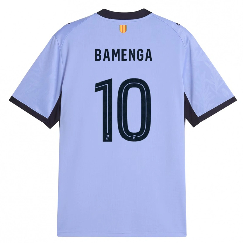 Danxen Mujer Camiseta Naomie Bamenga #10 Lavanda Negro Equipación Tercera 2026/27 La Camisa