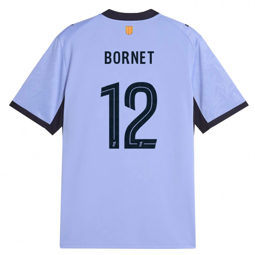 Danxen Mujer Camiseta Camille Bornet #12 Lavanda Negro Equipación Tercera 2026/27 La Camisa