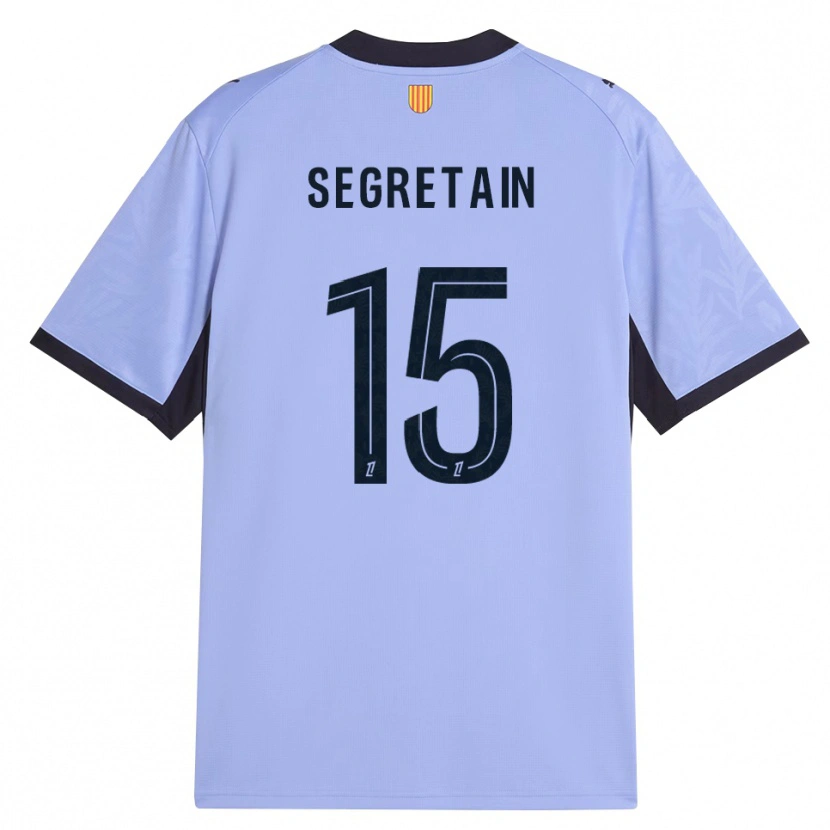 Danxen Mujer Camiseta Julie Ségrétain #15 Lavanda Negro Equipación Tercera 2026/27 La Camisa