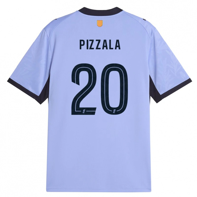 Danxen Mujer Camiseta Caroline Pizzala #20 Lavanda Negro Equipación Tercera 2026/27 La Camisa