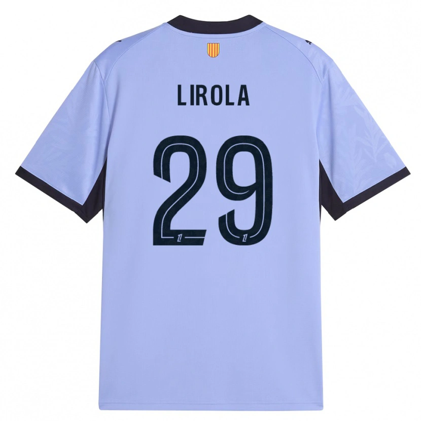 Danxen Mujer Camiseta Pol Lirola #29 Lavanda Negro Equipación Tercera 2026/27 La Camisa