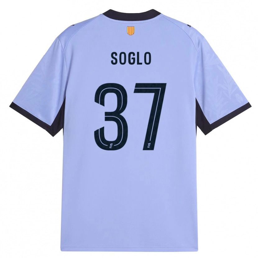 Danxen Mujer Camiseta Emran Soglo #37 Lavanda Negro Equipación Tercera 2026/27 La Camisa