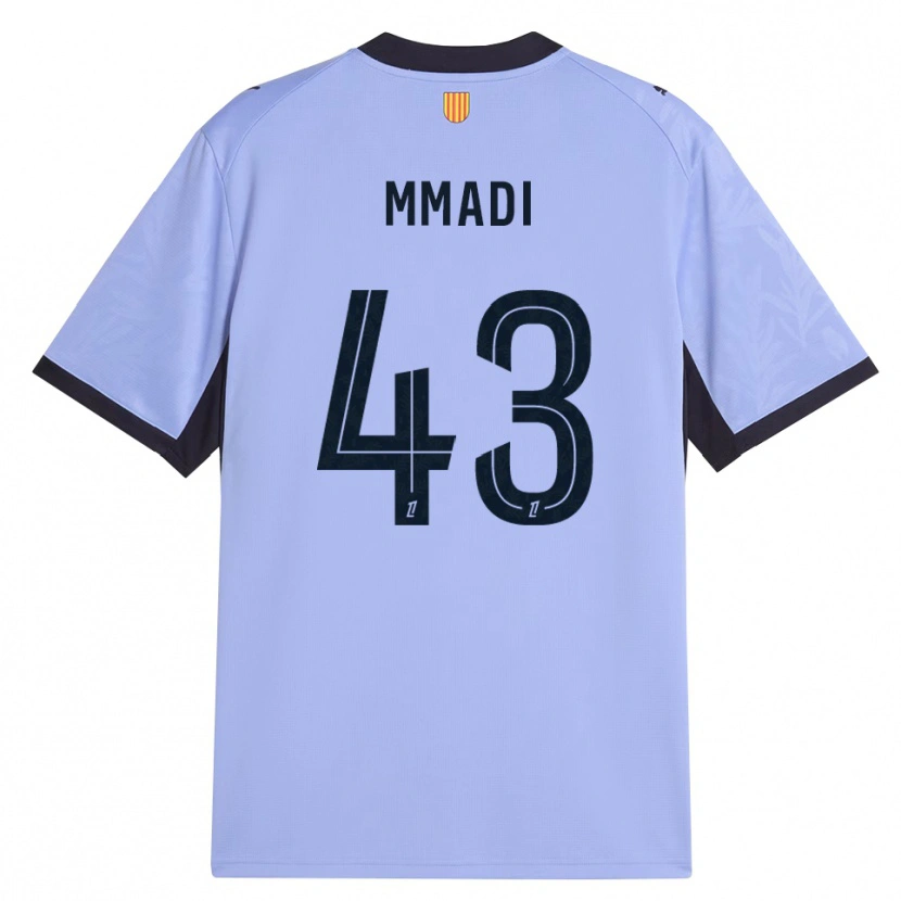 Danxen Mujer Camiseta Tadjidine Mmadi #43 Lavanda Negro Equipación Tercera 2026/27 La Camisa