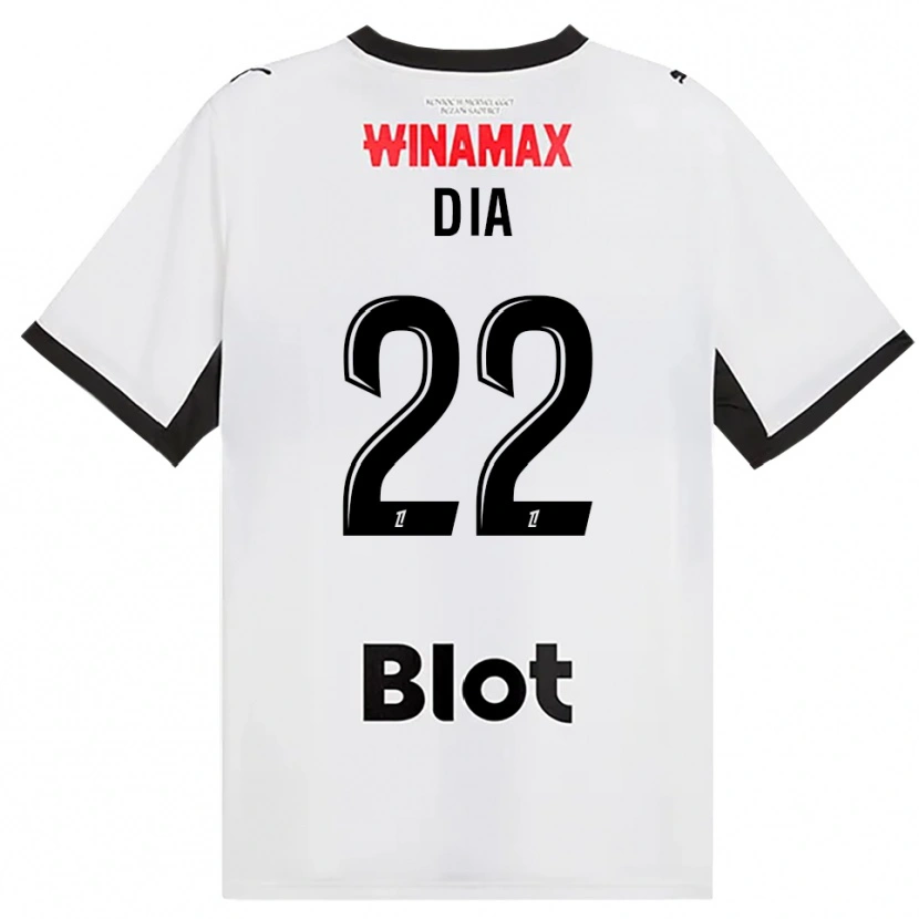 Danxen Mujer Camiseta Boulaye Dia #22 Negro Blanco Rojo 2ª Equipación 2026/27 La Camisa