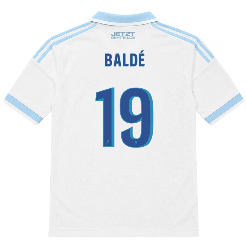 Danxen Mujer Camiseta Fábio Baldé #19 Azul Cielo Claro Blanco Rojo 2ª Equipación 2026/27 La Camisa