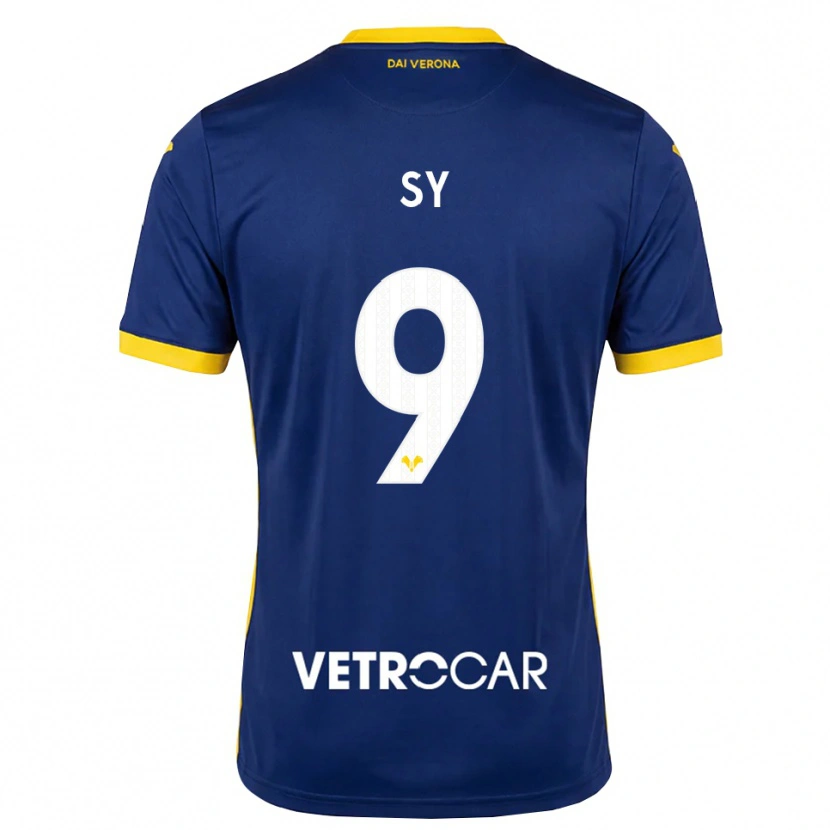 Danxen Niño Camiseta Samba Sy #9 Azul Real Amarillo Blanco 1ª Equipación 2026/27 La Camisa