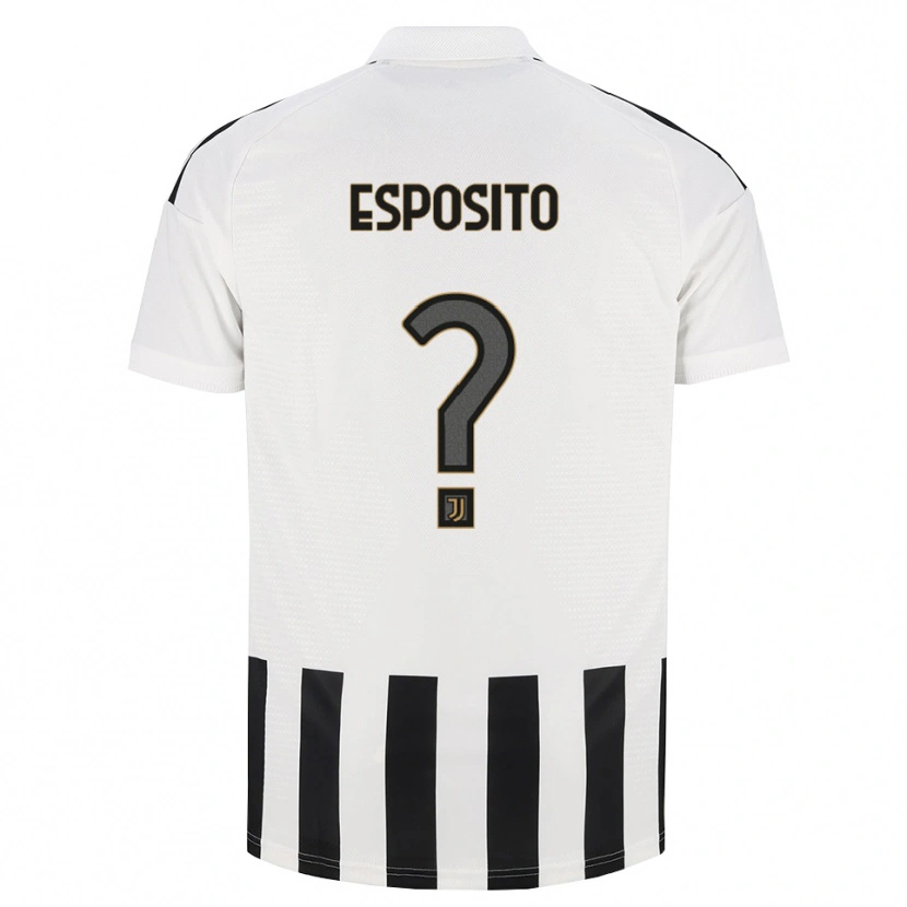 Danxen Niño Camiseta Alessandro Esposito #0 Negro Blanco Marrón 1ª Equipación 2026/27 La Camisa
