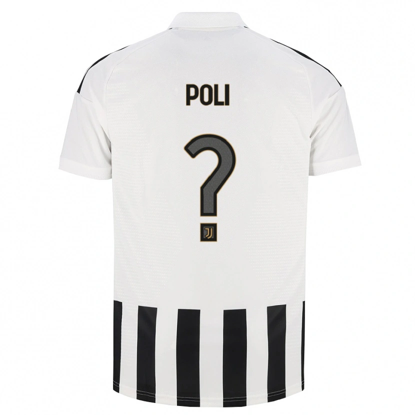 Danxen Niño Camiseta Fabrizio Poli #0 Negro Blanco Marrón 1ª Equipación 2026/27 La Camisa