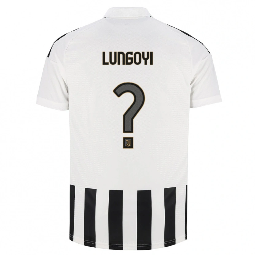 Danxen Niño Camiseta Christopher Lungoyi #0 Negro Blanco Marrón 1ª Equipación 2026/27 La Camisa