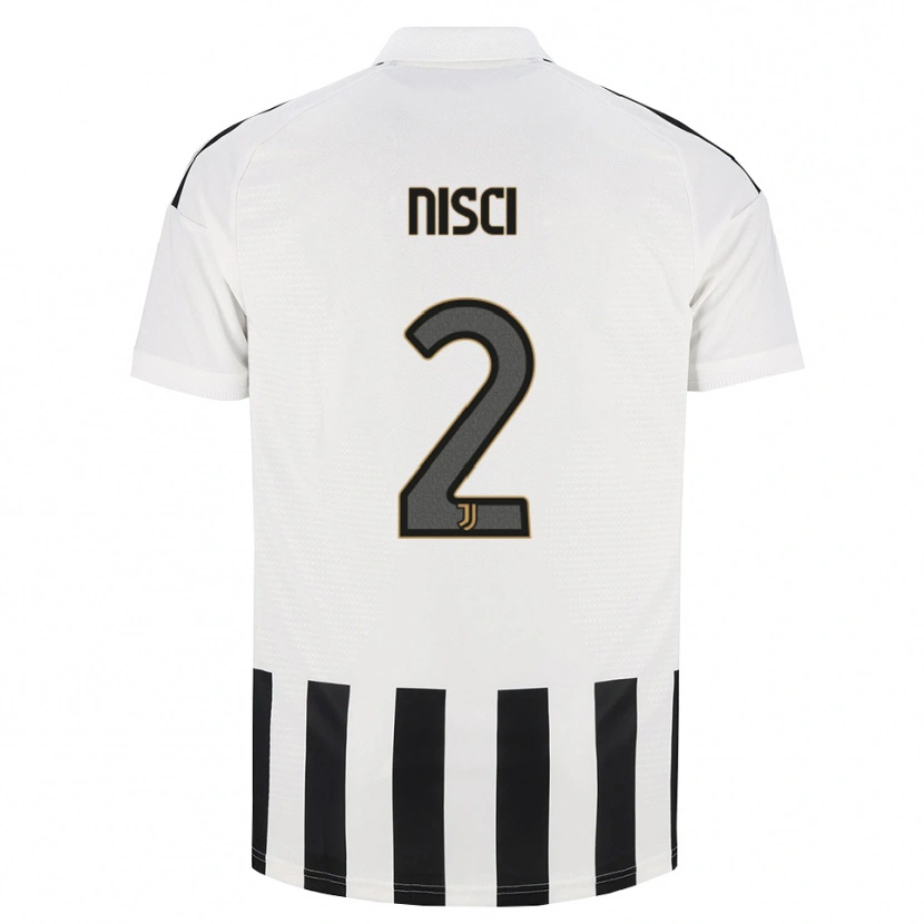 Danxen Niño Camiseta Alessandro Nisci #2 Negro Blanco Marrón 1ª Equipación 2026/27 La Camisa