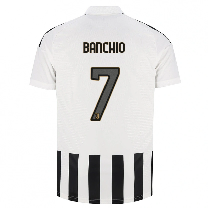 Danxen Niño Camiseta Gianluca Banchio #7 Negro Blanco Marrón 1ª Equipación 2026/27 La Camisa