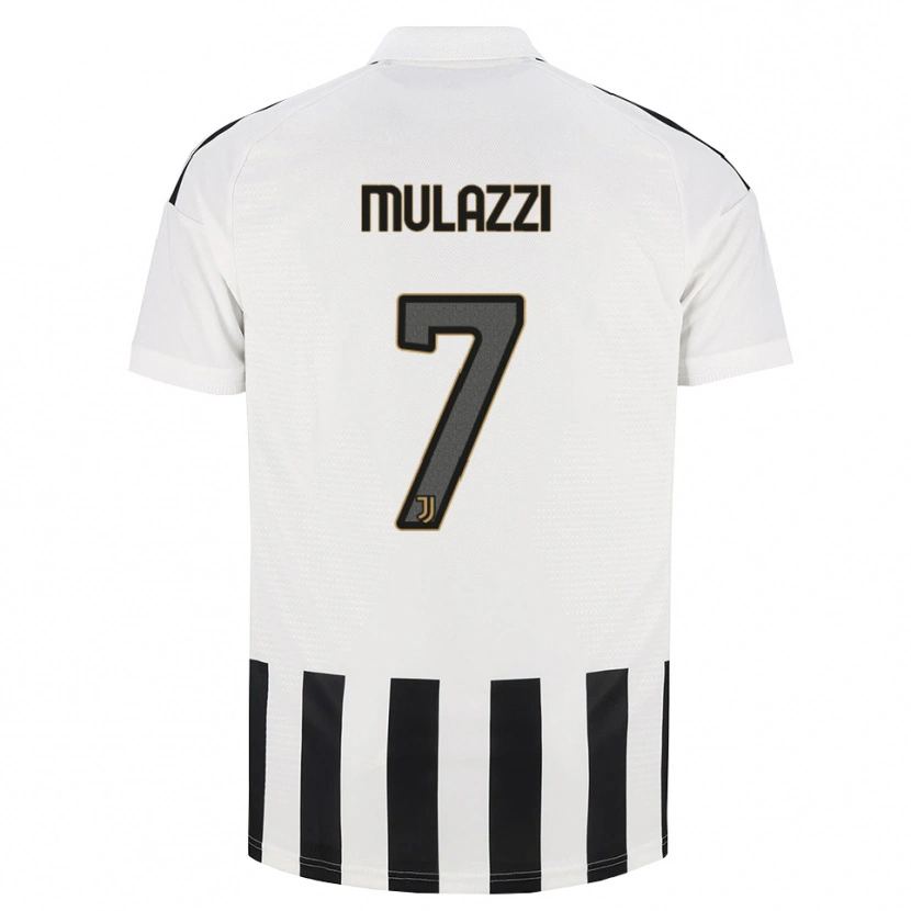 Danxen Niño Camiseta Gabriele Mulazzi #7 Negro Blanco Marrón 1ª Equipación 2026/27 La Camisa