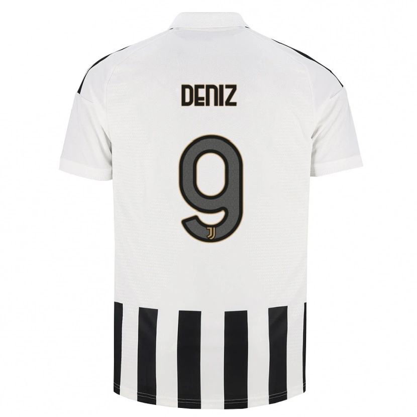 Danxen Niño Camiseta Esad Deniz #9 Negro Blanco Marrón 1ª Equipación 2026/27 La Camisa