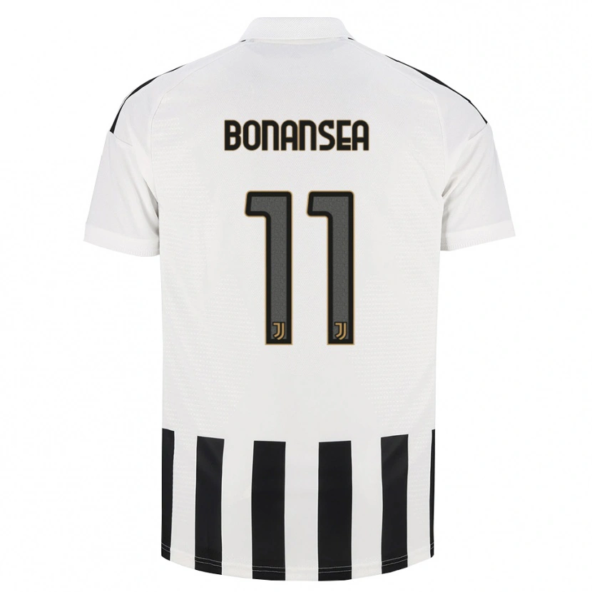 Danxen Niño Camiseta Barbara Bonansea #11 Negro Blanco Marrón 1ª Equipación 2026/27 La Camisa