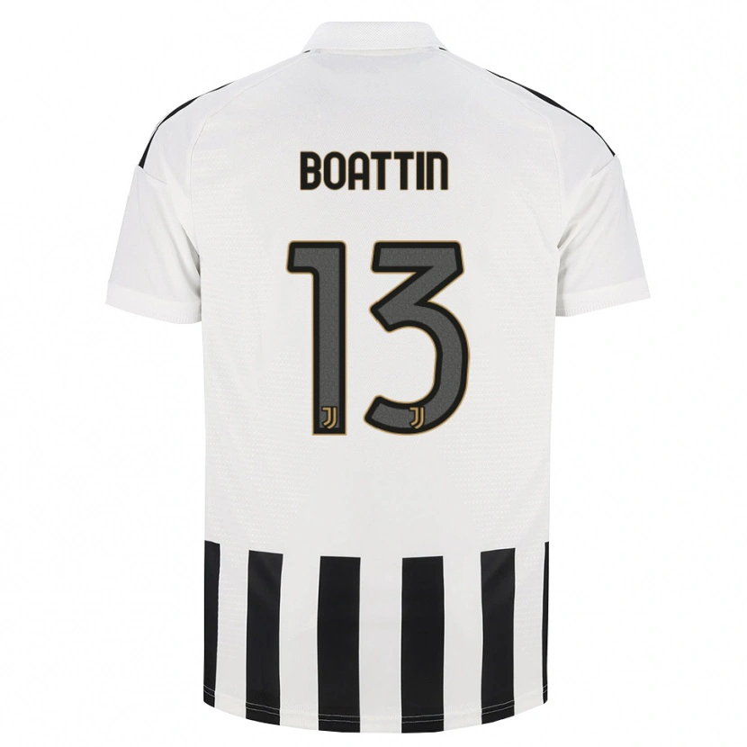 Danxen Niño Camiseta Lisa Boattin #13 Negro Blanco Marrón 1ª Equipación 2026/27 La Camisa